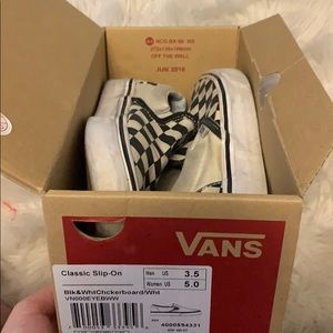 checkered vans